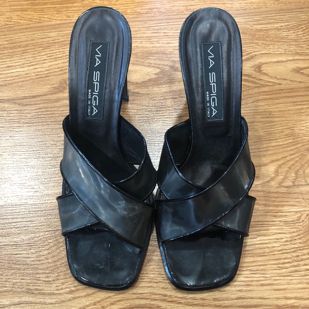 Via Spiga slip on heels. Size 10